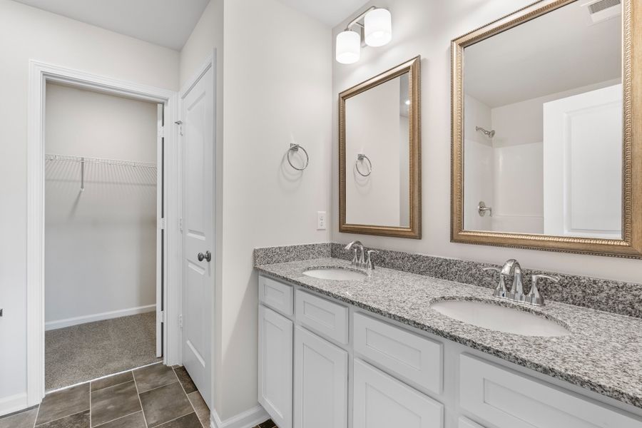 Furnished interior in a model home at Willow Lake in Blythewood (Image 24).