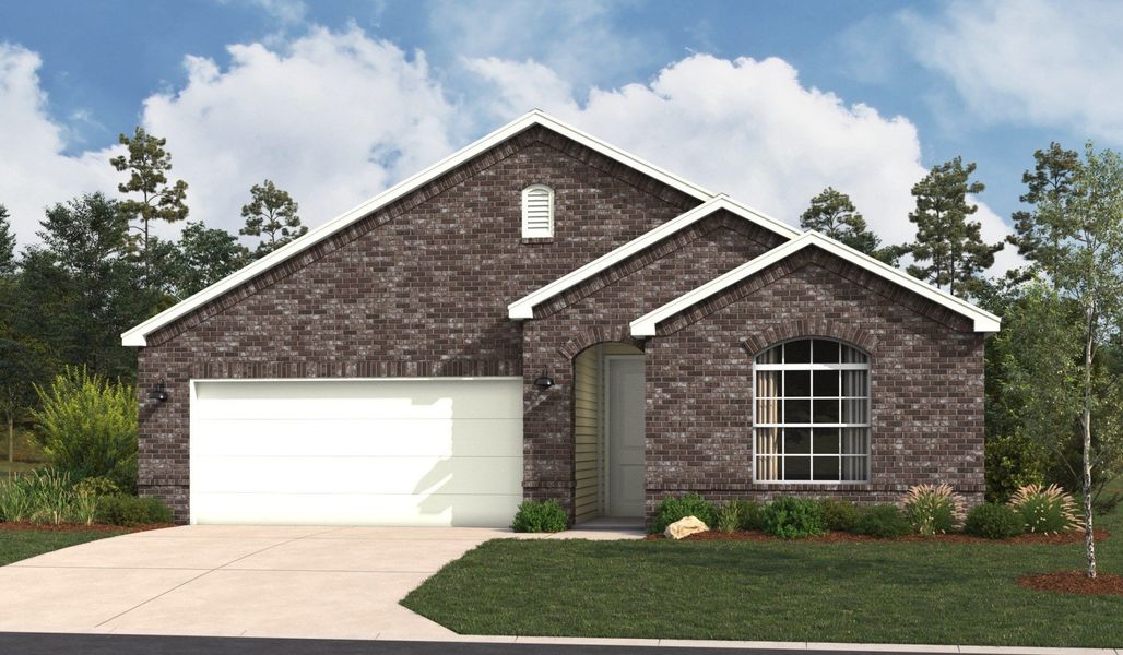Front exterior of a home in the Paloma Ranch community, located in Harlingen, TX (Image 14).