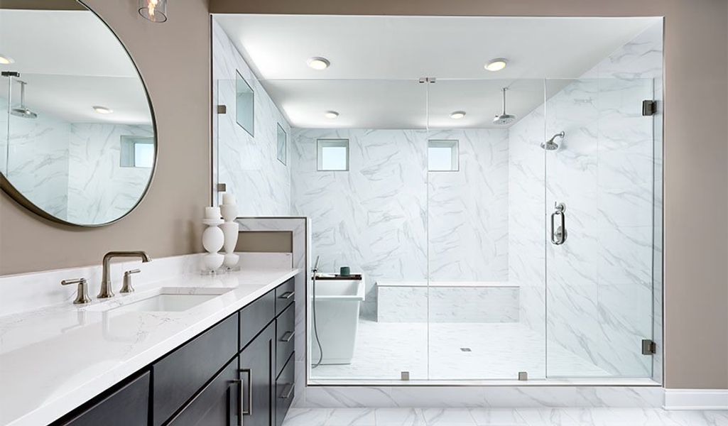 Furnished interior in a model home at August Park in Spring Hill (Image 29).