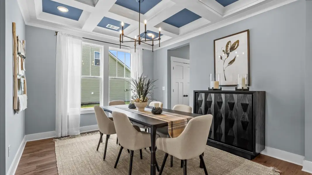 Furnished interior in a model home at Alexander Place in Taylors (Image 4).