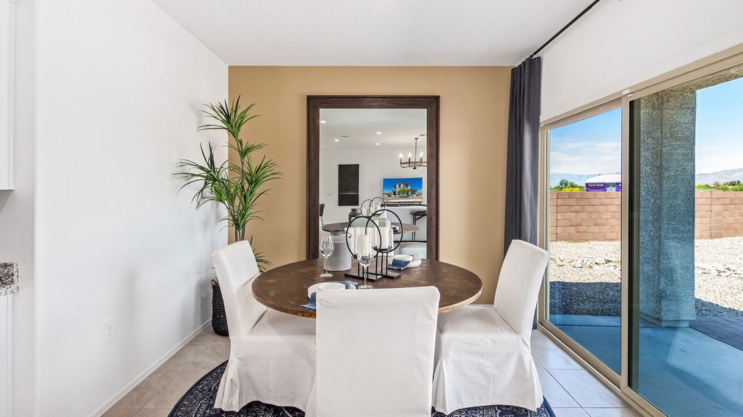 Furnished interior in a model home at Hanson Ridge in Vail (Image 19).