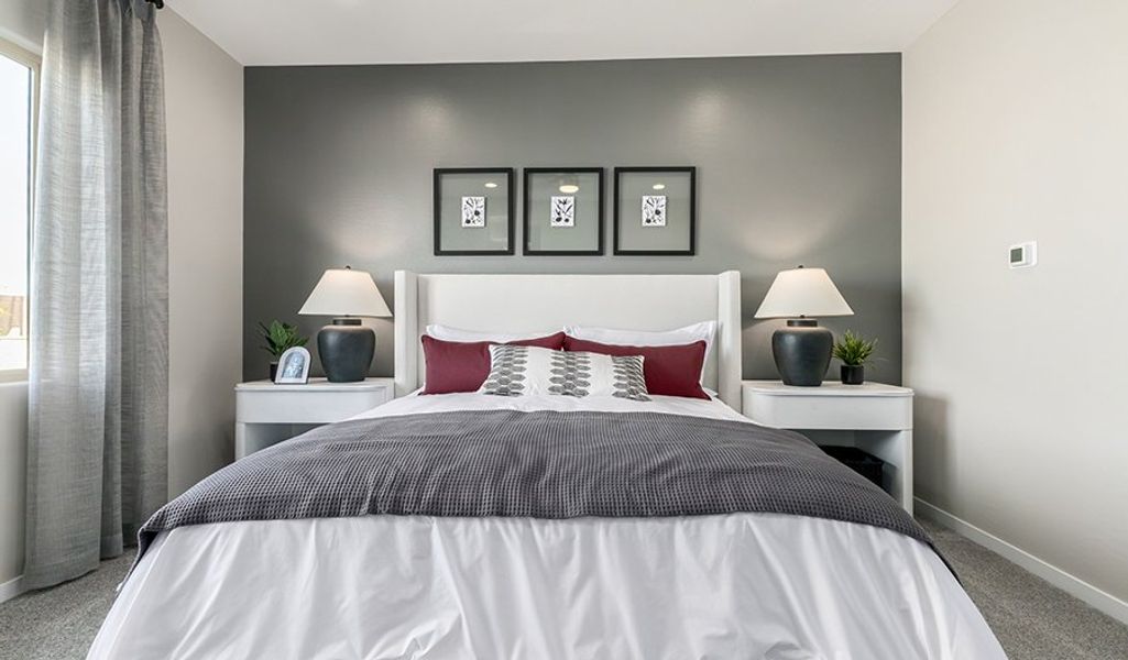 Furnished interior in a model home at Retreat at White Tank Foothills in Waddell (Image 7).