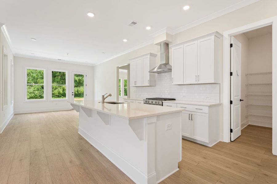 Furnished interior in a model home at Autumn Brook in Canton (Image 6). Furnished interior in a model home at Autumn Brook in Canton (Image 6).