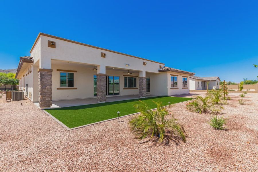 Exterior details of a home in Bellero Estates, Queen Creek (Image 24).