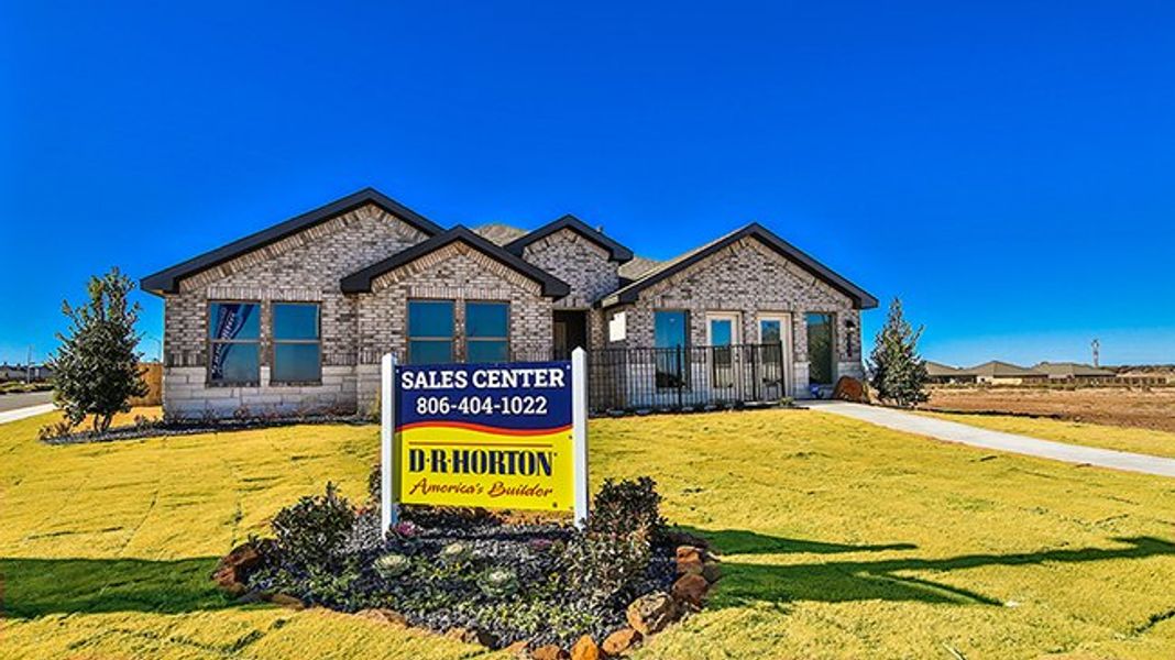 Front exterior of a home in the Abbey Glen community, located in Lubbock, TX (Image 1). Front exterior of a home in the Abbey Glen community, located in Lubbock, TX (Image 1).