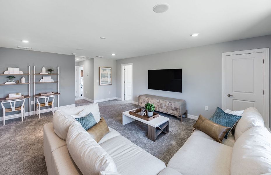 Loft Spaces featured in this new build community's new construction homes in North Port, Florida