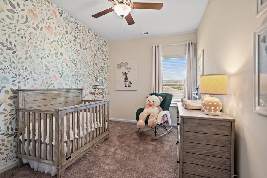 Furnished interior in a model home at Highland Crossing in Cartersville (Image 14).