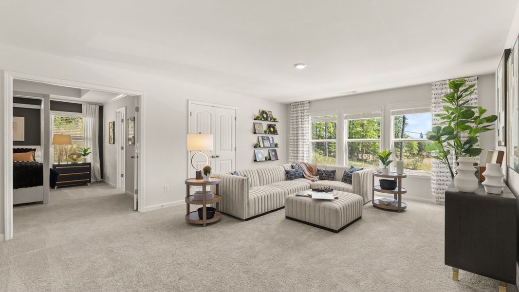 Furnished interior in a model home at Butner Estates in South Fulton (Image 26). Furnished interior in a model home at Butner Estates in South Fulton (Image 26).