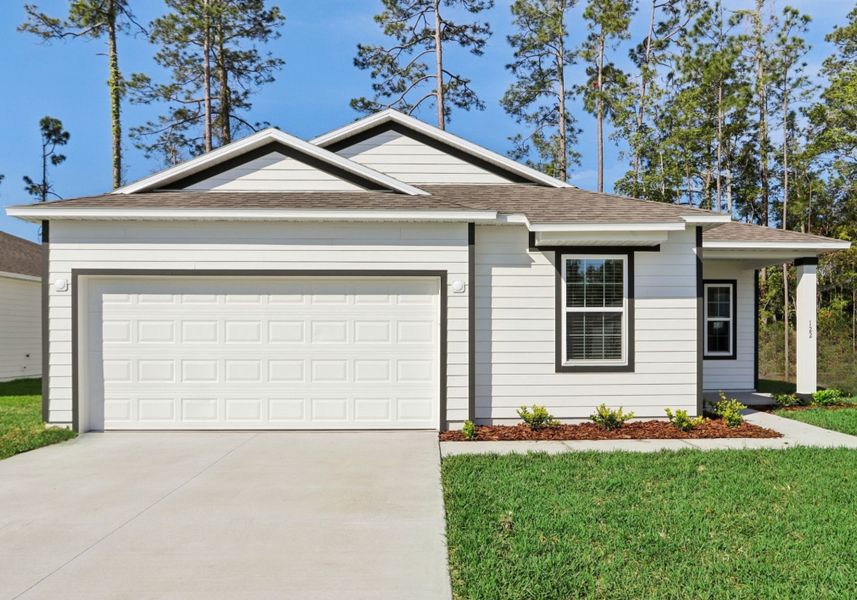 Front exterior of a home in the Caney Creek community, located in Jacksonville, FL (Image 3).