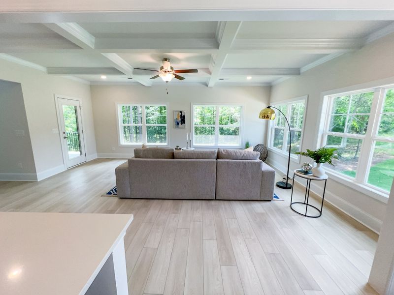 Furnished interior in a model home at Mount Vintage in North Augusta (Image 19).