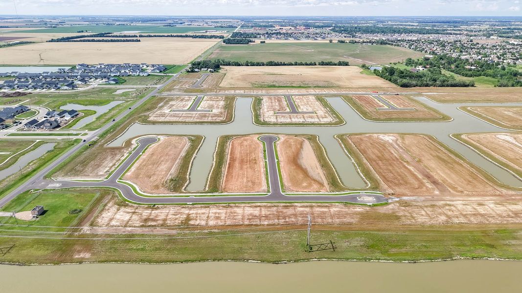 Site preparation and early development at The Courtyards at Waterford Reserve in Maize, KS (Image 23).