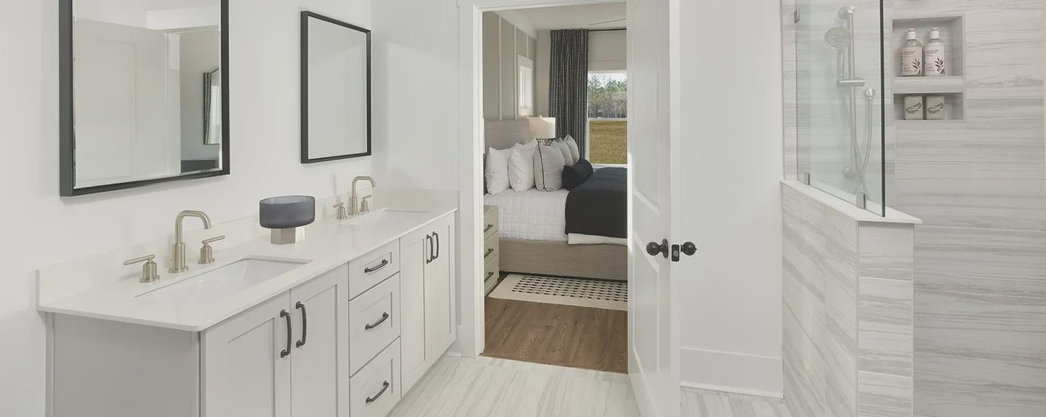 Furnished interior in a model home at Hammock Walk at Nexton in Summerville (Image 24).