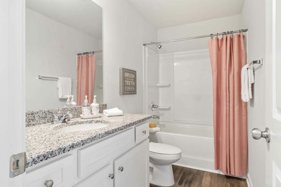 Furnished interior in a model home at Fairview Lake Townhomes in Conyers (Image 32). Furnished interior in a model home at Fairview Lake Townhomes in Conyers (Image 32).
