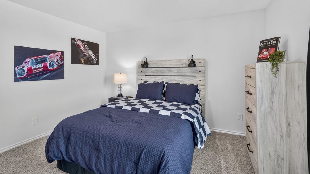 Furnished interior in a model home at Whitewing Trails in Princeton (Image 57). Furnished interior in a model home at Whitewing Trails in Princeton (Image 57).