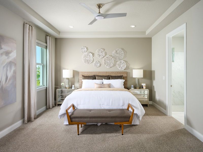 The Bedroom of the Jade Model at Hampton Park