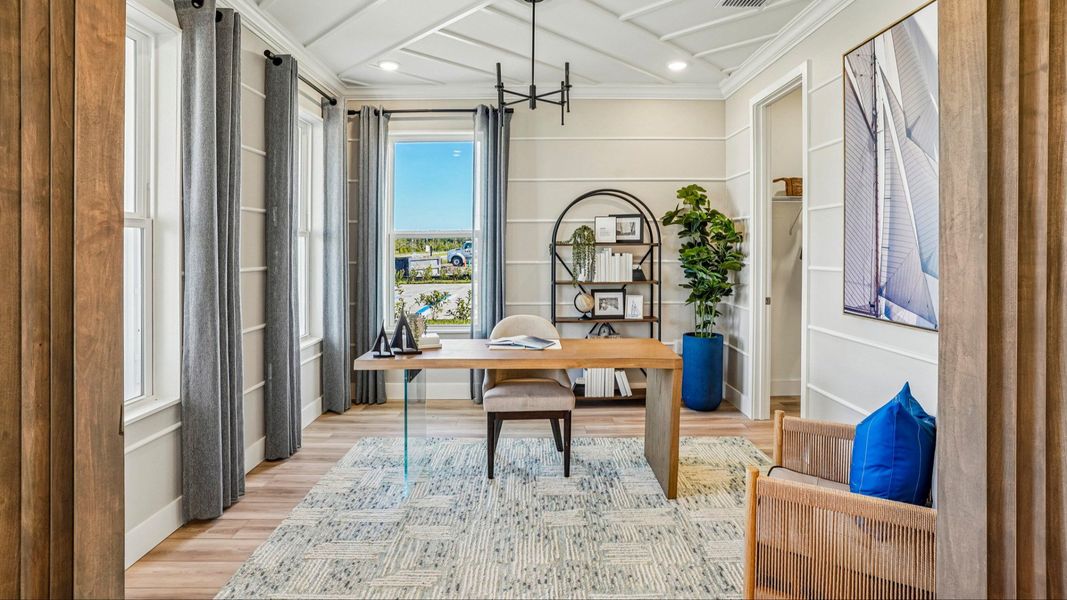 Study | Oleander Model Home at Ardisia Park in New Smyrna Beach