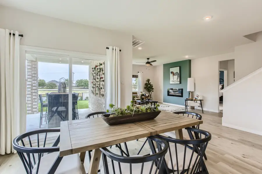 Brodie model breakfast nook at Overland Grove by Century Communities Brodie model breakfast nook at Overland Grove by Century Communities