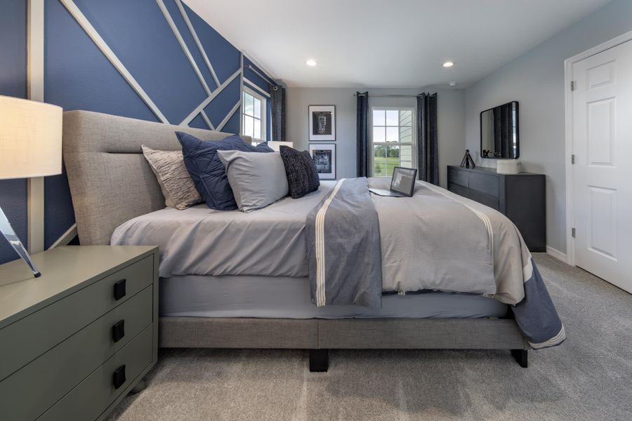 Bedroom 3 - Piper - Townhomes at Sky Lakes Estates in St. Cloud, FL by Landsea Homes