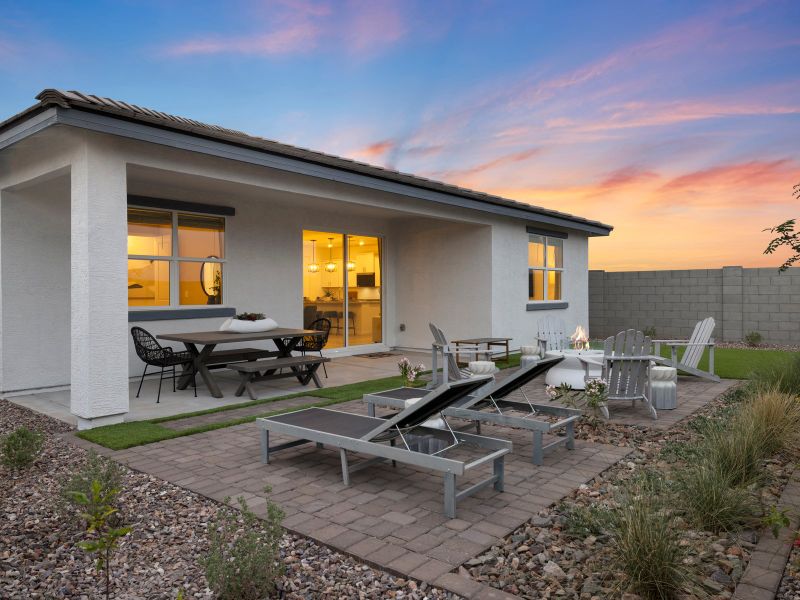 The Lark floorplan modeled at Anthem at Merrill Ranch