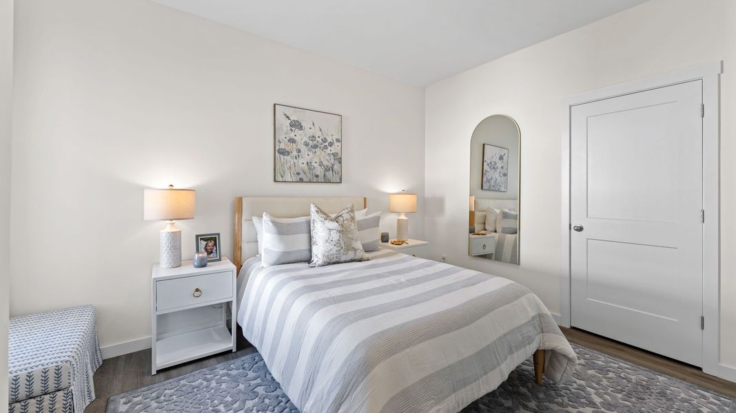 Furnished interior in a model home at Cambridge Cove in Chickamauga (Image 21).