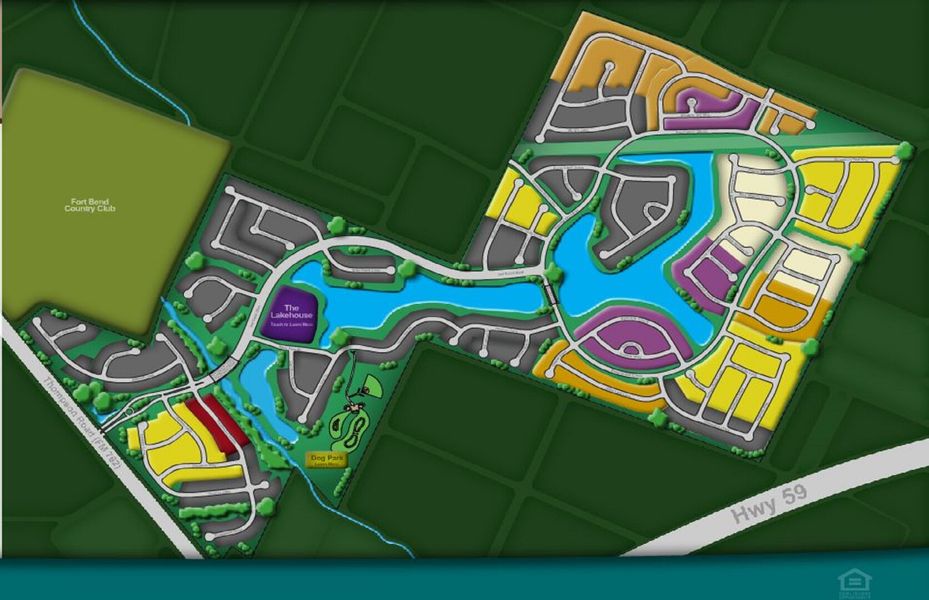 Image 17 of the Del Webb Sweetgrass community in Richmond, TX.