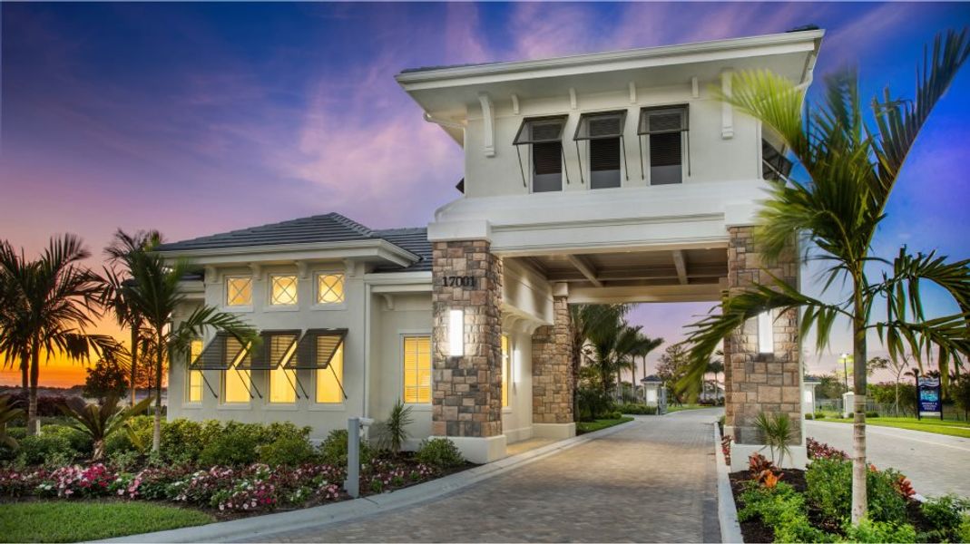 WildBlue Gated entrance