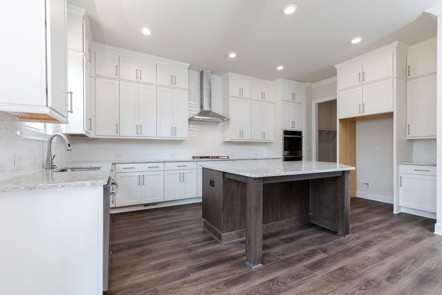 Furnished interior in a model home at Waterhaven in Cumming (Image 44).