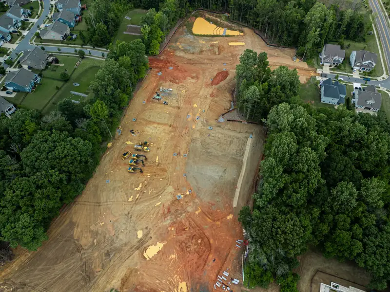 Site preparation and early development at Magnolia Glen in Huntersville, NC (Image 33). Site preparation and early development at Magnolia Glen in Huntersville, NC (Image 33).