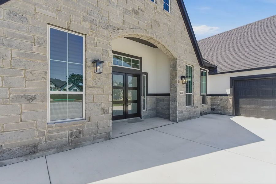 Exterior details of a home in Grand Lakes Estates, Montgomery (Image 4).