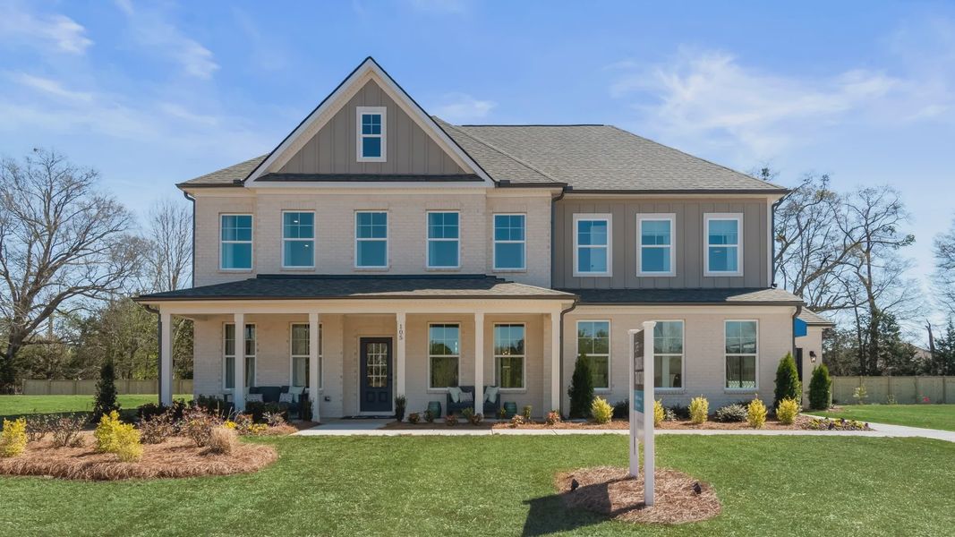 Front exterior of a home in the Brighton community, located in Locust Grove, GA (Image 2).