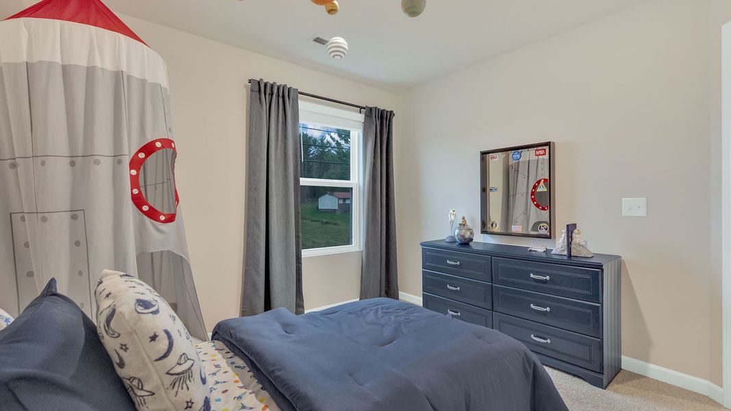 Furnished interior in a model home at Saylor's Place Townhomes in Jonesborough (Image 14).