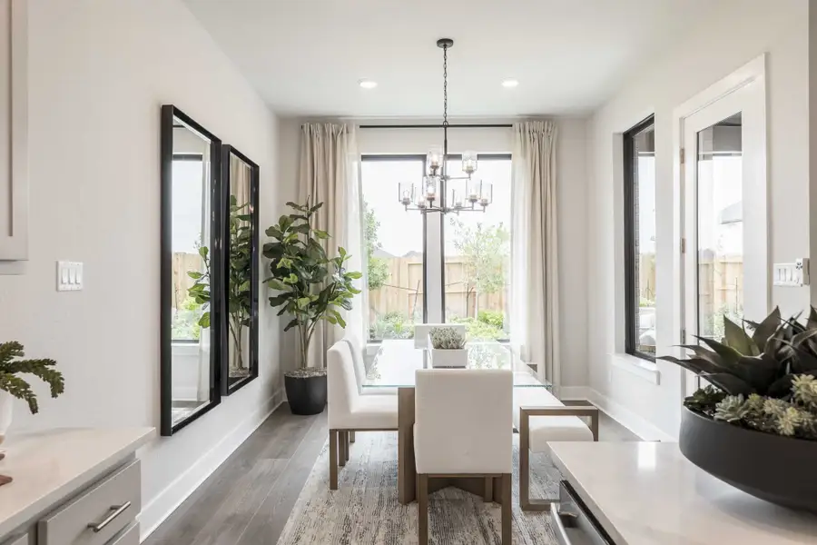Furnished interior in a model home at Tompkins Reserve in Katy (Image 16). Furnished interior in a model home at Tompkins Reserve in Katy (Image 16).
