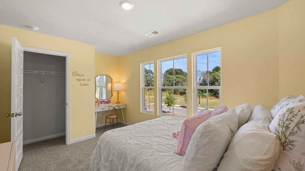 Furnished interior in a model home at Brookland Commons in Monroe (Image 26).