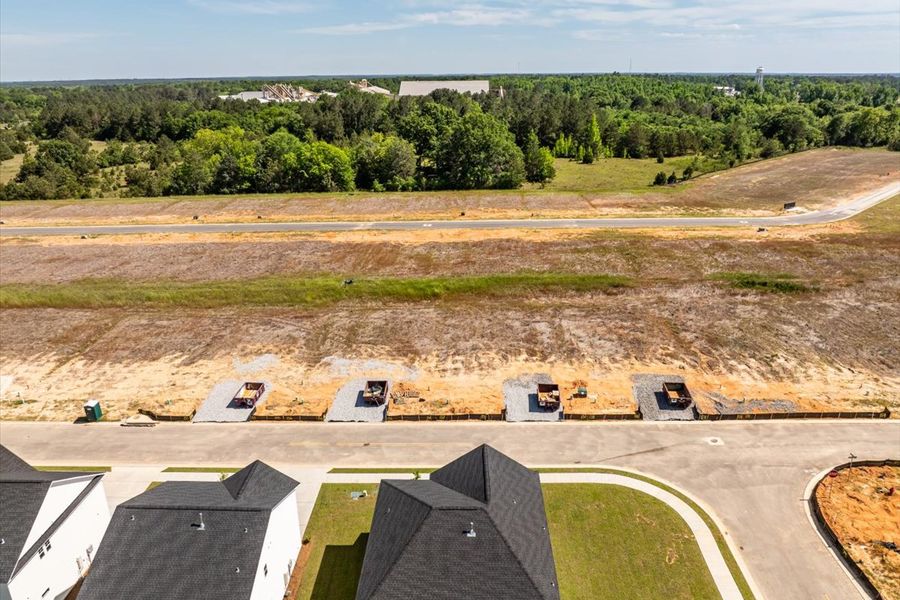 Site preparation and early development at Camellia Park in Thomson, GA (Image 102).