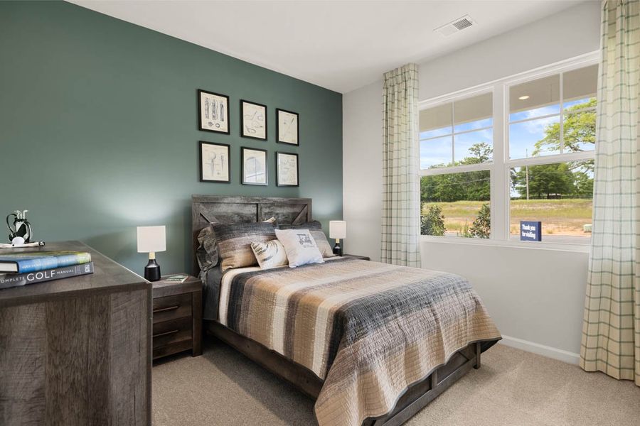 Furnished interior in a model home at Chukker Creek Landing in Aiken (Image 20). Furnished interior in a model home at Chukker Creek Landing in Aiken (Image 20).