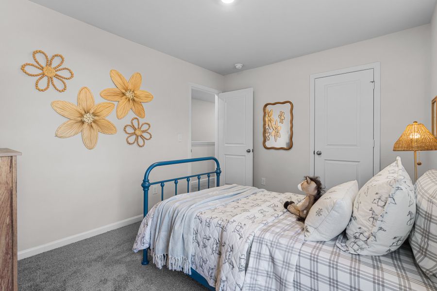 Furnished interior in a model home at Faith Hill in West Columbia (Image 21).