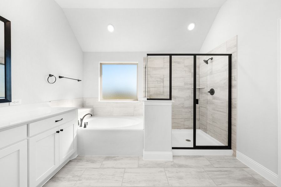 Furnished interior in a model home at Levante in Waxahachie (Image 21).