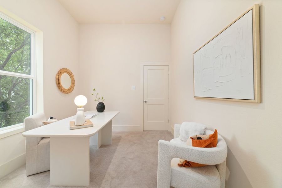 Furnished interior in a model home at Rachel Reserve in Houston (Image 23). Furnished interior in a model home at Rachel Reserve in Houston (Image 23).