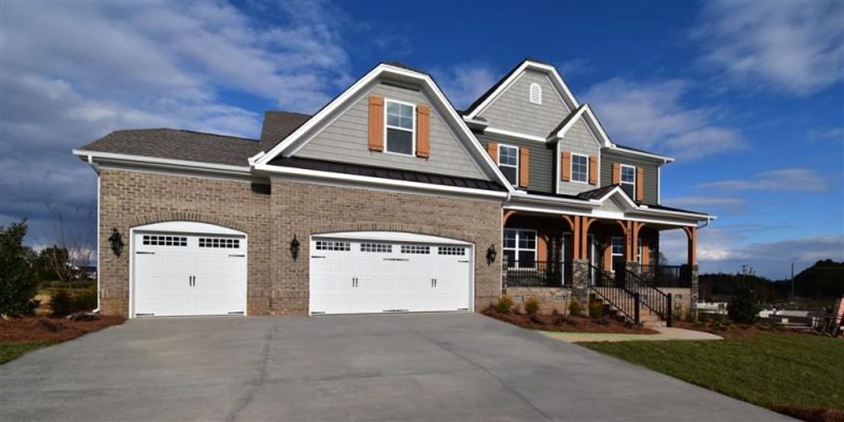 Front exterior of a home in the Northwest Meadows community, located in Stokesdale, NC (Image 20). Front exterior of a home in the Northwest Meadows community, located in Stokesdale, NC (Image 20).