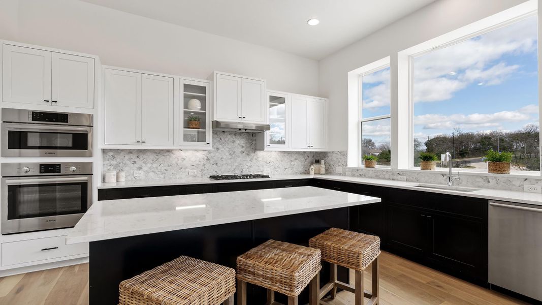 Furnished interior in a model home at Sunridge in Austin (Image 19).