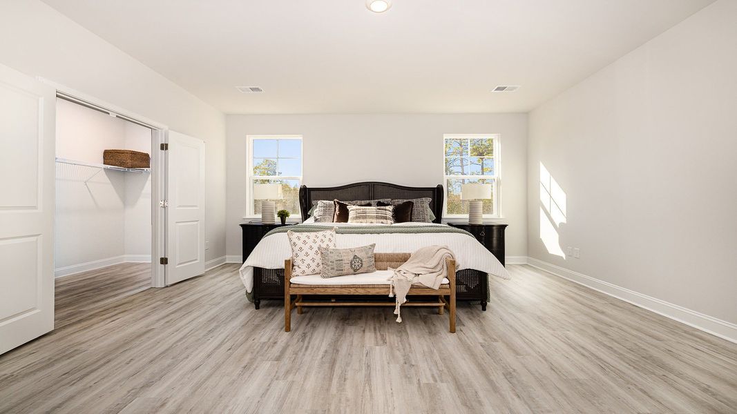 Furnished interior in a model home at Belle Park in North Myrtle Beach (Image 6). Furnished interior in a model home at Belle Park in North Myrtle Beach (Image 6).