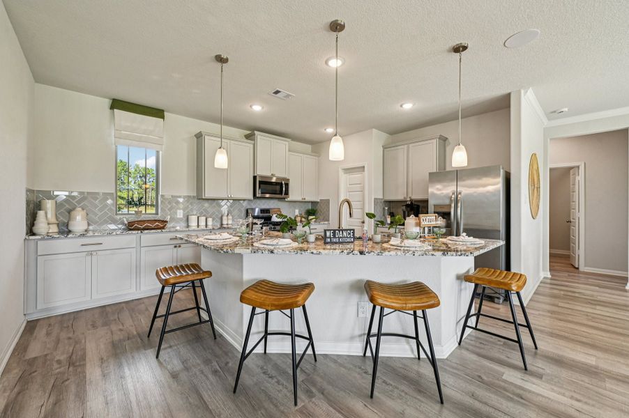 Barton Place Model Home - Madison - Kitchen Barton Place Model Home - Madison - Kitchen