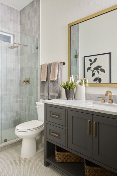 Furnished interior in a model home at Fields - 40' Lots in Frisco (Image 22).