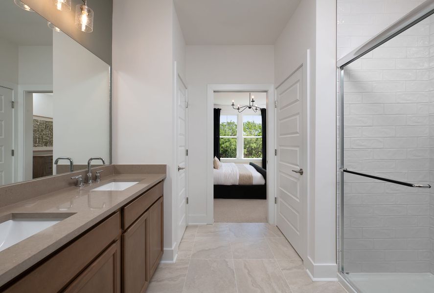 Furnished interior in a model home at Bradshaw Farms Reserve in Mount Juliet (Image 10).
