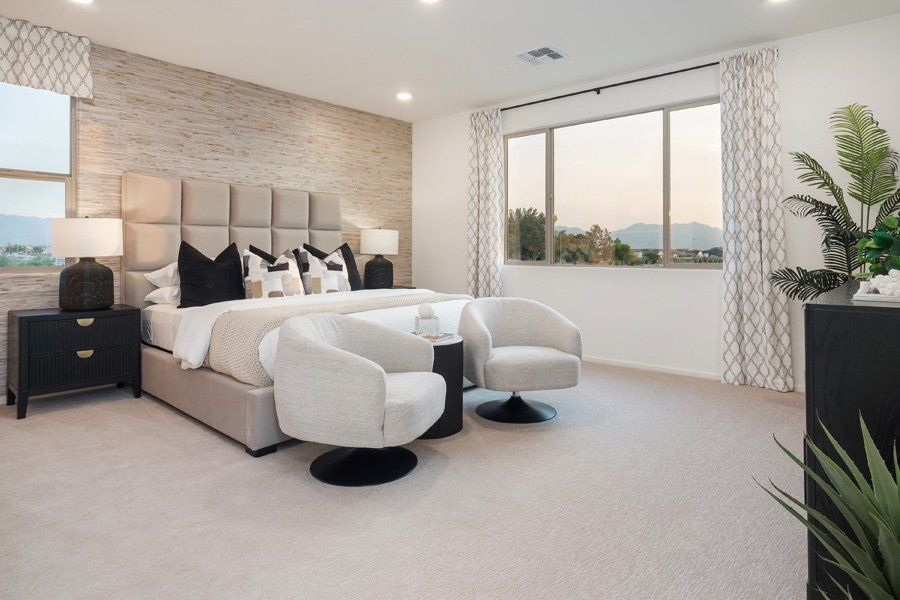 Furnished interior in a model home at Laveen Vistas III in Laveen (Image 37). Furnished interior in a model home at Laveen Vistas III in Laveen (Image 37).