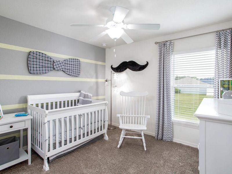 Secondary bedrooms provide space for everyone in your household - Parker model home in Ocala, FL