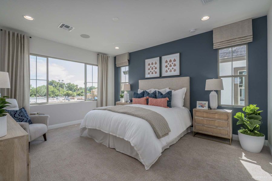 Primary Bedroom | Biltmore | Madison Square | New Homes in Phoenix, AZ | Landsea Homes