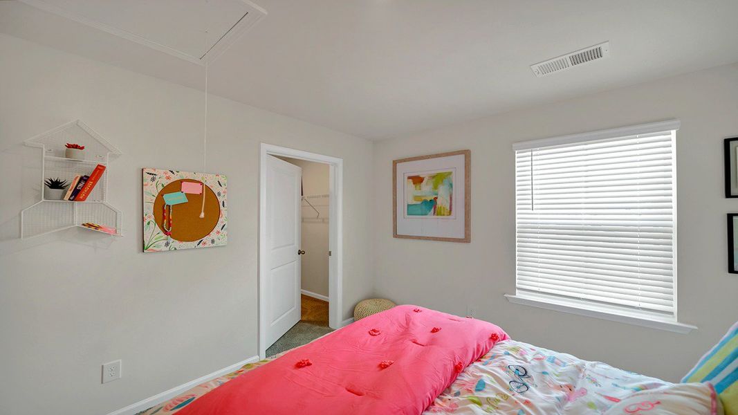 Furnished interior in a model home at Hunter's Branch in Hopkins (Image 21).