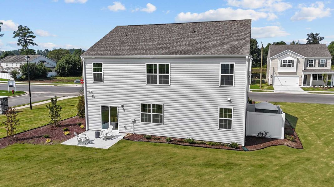 Exterior details of a home in Ridgewood Farms, Winterville (Image 5).