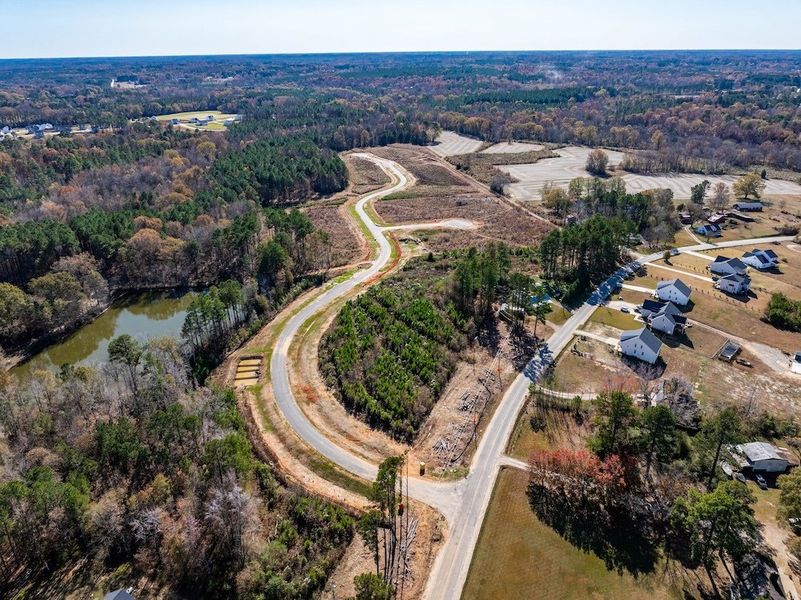 Site preparation and early development at Sommerset Pond in Wendell, NC (Image 8). Site preparation and early development at Sommerset Pond in Wendell, NC (Image 8).